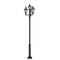 Z-Lite Westover 3 Light Outdoor Post Mount Fixture, 33.25in. W x 138.25in. H, Black 580PHB-4-5010P-BK - alternate 3